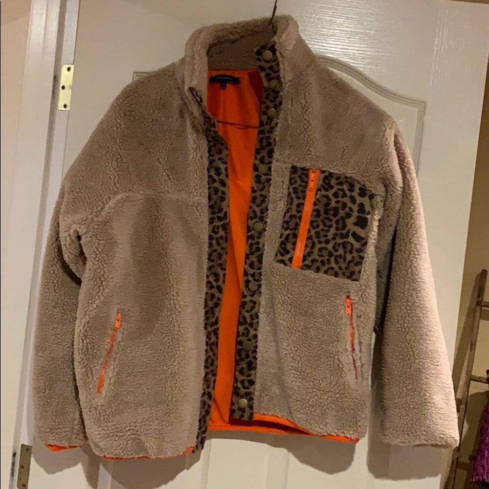 Tan Sherpa jacket